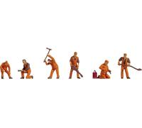 NOCH Figurines H0 18012 - Structure de voie peinte debout