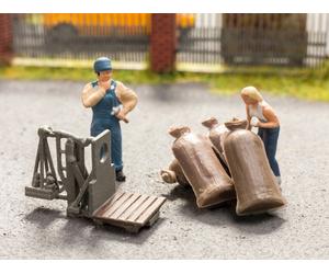 Noch HO Balance Bascule, Série 3D Minis, Échelle 1/87
