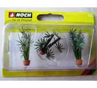 Noch HO Coffret Avec 3 Plants De Palmier De Jardin Et Usages Variés