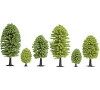 NOCH Lot de 25 arbres Hobby 26801 – Forêt de feuillus 50 à 90 mm