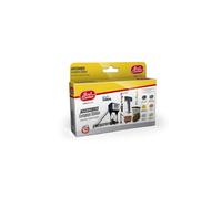 Noch Installations Européenne Gare, Jeu de Couleurs Acryliques pour Modellbahn