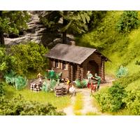 Noch Jeu de Thème „Forest Lodge “, Avec Découpé au Laser Kit Et Figure pour Une