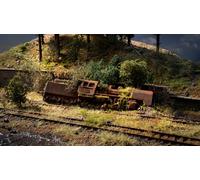 NOCH® Lieu Oublié "Locomotive", Peint À La Main, 24 X 10,1 X 5,2 Cm Pour