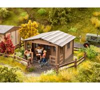 NOCH Maison De Jardin, Mini Kit En Découpe Laser, 3,9 X 3,8 CM Pour TT, Parfait