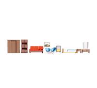 NOCH « Meubles » Ensemble Pour Modélisme, Intérieur Précis, Idéal Pour Échelle