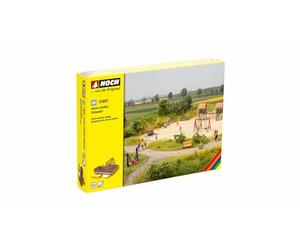 Noch® Micro-Motion - Balançoire - Modèle d'aire de Jeux pour Enfants - Appareil de Jeu Mobile pour la Voie H0 - Parfait pour Les dioramas