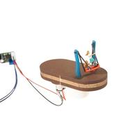 Noch® Micro-Motion - Balançoire nid d'oiseau - Scène Mobile - pour Souvenirs d'enfance - Échelle 1/87 (H0)