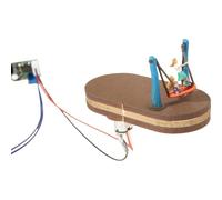 Noch® Micro-Motion - Balançoire nid d'oiseau - Scène Mobile - pour Souvenirs d'enfance - Échelle 1/87 (H0)