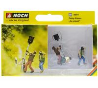 NOCH Mini scène "casseurs de radar" - HO 1/87 - NOCH 16611