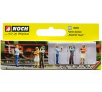 NOCH Mini scène "reporters en tournage" - HO 1/87 - NOCH 16605