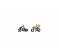 Figurines motards N