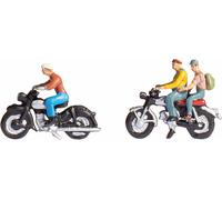 NOCH Motocyclistes, N (1:160), Multicolore
