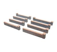 Noch Mur de pierre Profi-Plus - structure en mousse rigide, prêt à monter, échelle 1:87 (H0)