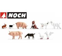 NOCH Farm Animals pièce pour modèle à l'échelle et accessoires Figurines