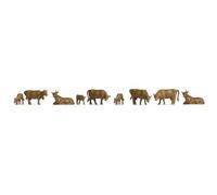 Noch N Figurines Vaches, Marron-Noch