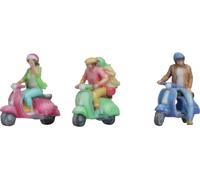 NOCH Conducteurs de scooters 35835 – Échelle N 1/160