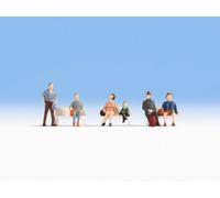 Noch Passengers Pièce Pour Modèle À L'échelle Et Accessoires Figurines-Noch