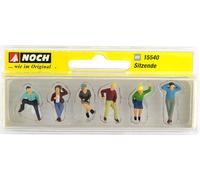 NOCH Personnages assis - HO 1/87 - NOCH 15540