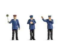 NOCH Personnages de Train peintes à la Main pour modélisme de Piste 1, complément idéal pour Le Diorama et la Gare Miniature