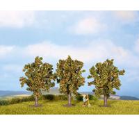 NOCH Pommier, Avec Miniature Pommes, 3 Pièces De 4,5 Cm Pour Les Échelles N, Z