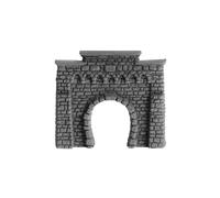NOCH Portail de Tunnel Mur Pierre, 1-gleisig 6,5 X 6 CM pour Jauge Z, Parfait