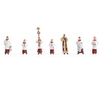 Noch Prêtre Et Servants De Messe