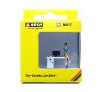 NOCH Scène au bureau secrétaire - HO 1/87 - NOCH 16517