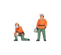 Noch Scène sonore 2.0 « Travaux d'arbres » avec Figurines de Chemin de modélisme, Module sonore pour scène de Travail réaliste