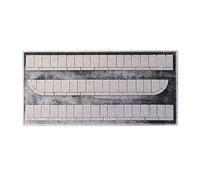 Noch 60340 Plaques de béton H0 1:87 Colorées à la main 1,6 cm de large 86,2 cm de long