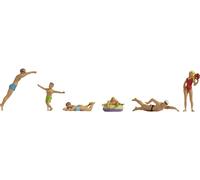 NOCH TT Lors de la baignade peint, debout, allongé