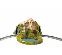 NOCH Tunnel, 1-Voie, Courbé, Peint À La Main Pour Chemin De Fer Modèle Échelle Z