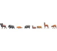 NOCH Z Animaux forestiers peint, debout, assis
