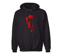 noche Men's Hellboy Stickers Classic Hoody XL