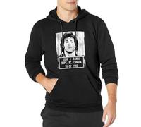 noche Men's Rambo Film Series John J. Rambo Canada 1982 Mugshot Hoody for Adults XL