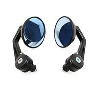 NOCHE Universel 7/8 "Barre Ronde Fin Rétroviseurs Moto Moto Moto Scooters Rétroviseur Rétroviseurs Latéraux pour Café Racer inversant Le rétroviseur