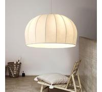 NOCHX Lfoute Lampe Suspendue Moderne Lustre En Tissu Luminaire Suspendu Wabi-Sabi Abat-jour Tissu De Soie Métal Suspension Médiévale for Salon Chambre Salle À Manger Couloir Cuisine Art Déco Blanc(68C