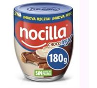 Nocilla Chocolinx Pâte à Tartiner Duo 2 Saveurs Lait & Blanc, Pack de 3 Pots de 180g