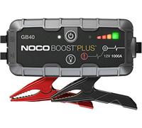 NOCO Boost Plus GB40 1000 Amp 12 V UltraSafe Lithium Jump Starter Box, Booster de batterie de voiture, chargeur portable Power Bank et câbles de démarrage pour moteurs jusqu'à 6 litres essence et