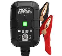 NOCO GENIUS1 1A 6V/12V Chargeur Batterie Voiture et Mainteneur de Charge | Plomb (AGM, EFB, Start & Stop) et lithium (LiFePO4) - pour voiture, moto, scooter, tondeuse, bateau, camping-car, etc.