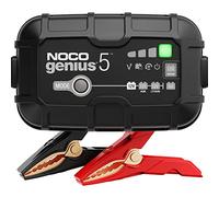 NOCO GENIUS5 5A 6V/12V Chargeur Batterie Voiture et Mainteneur de Charge | Plomb (AGM, EFB, Start & Stop) et lithium (LiFePO4) - pour voiture, moto, scooter, tondeuse, bateau, camping-car, etc.