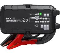 Noco GENIUSPRO25 EU Chargeur de batterie 6V/12V/24V pour batteries au plomb et au lithium avec pinces crocodiles et cosses