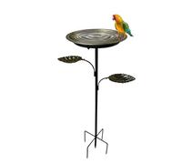 Nocsitey Bain d'oiseaux Mangeoire Décorative Vintage Temps