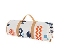 Nocsitey Couverture de Pique-Nique Imperméable | 200 x 150 cm Couverture Imperméable Pliable - Tapis Anti-Sable pour Randonnée - pour Camping, Plage, Pique-Nique, Voyage, Vacances, Festival et