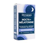 Diétaroma – Complément alimentaire Nocta + Sommeil triple action – 40 comprimés