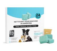 Noctaria Pastille Nettoyant Machine À Laver Pastilles De Nettoyage Puissantes Pour Éliminer Odeurs, Moisissures, Bactéries Et Poils D’Animaux Compatible Avec Tous Les Lave-Linges,24 pièces (2)