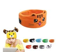 Noctone - Kids Masque de sommeil Bluetooth, occultant et confortable, sans fil pour homme et femme, adapté aux voyages et à la maison, volume réglable et motif sympa