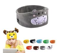 Noctone - Kids Masque de sommeil Bluetooth, occultant et confortable, sans fil pour homme et femme, adapté aux voyages et à la maison, volume réglable et motif sympa