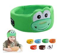 Noctone - Kids, masque nuit enfant élastique, bandeau Bluetooth mignon, doux et confortable, Bluetooth V5.0, volume réglable, idéal pour la conduite ou l'heure du coucher (E)