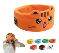 Noctone - Kids, masque nuit enfant élastique, bandeau Bluetooth mignon, doux et confortable, Bluetooth V5.0, volume réglable, idéal pour la conduite ou l'heure du coucher (C)