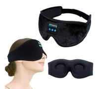 Noctone - Serenity,3D Masque de sommeil Bluetooth - Pour Voyages, Sieste & Travail Posté, Sans Fil Anti, Homme et Femme, Musique